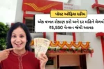 Post Office Top Scheme પોસ્ટ ઓફિસ સ્કીમ: એક વખત રોકાણ કરો અને દર મહિને મેળવો ₹5,550 પેન્શન જેવી આવક